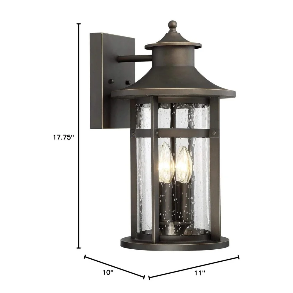 Minka Lavery 72553-143C Highland‎ Ridge Outdoor 2.5ft Light Oil Rubbed Bronze